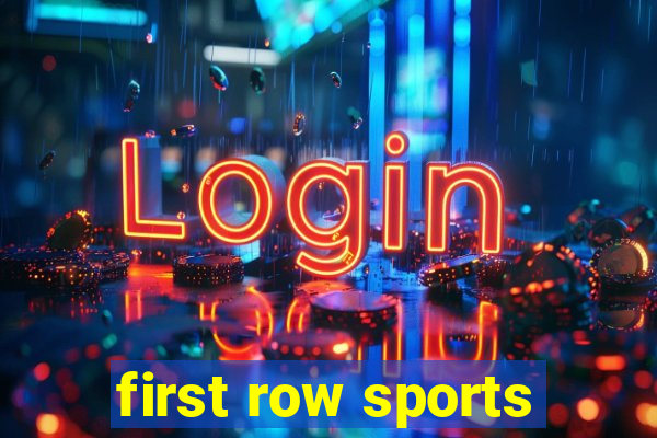 first row sports